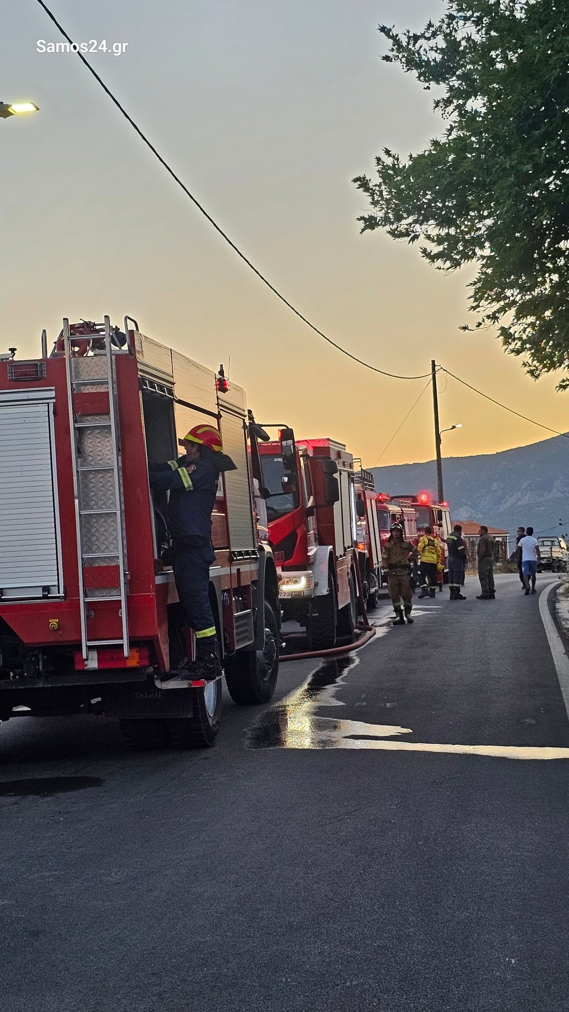 Υπό έλεγχο η πυρκαγιά στη Ζερβού Σάμου
