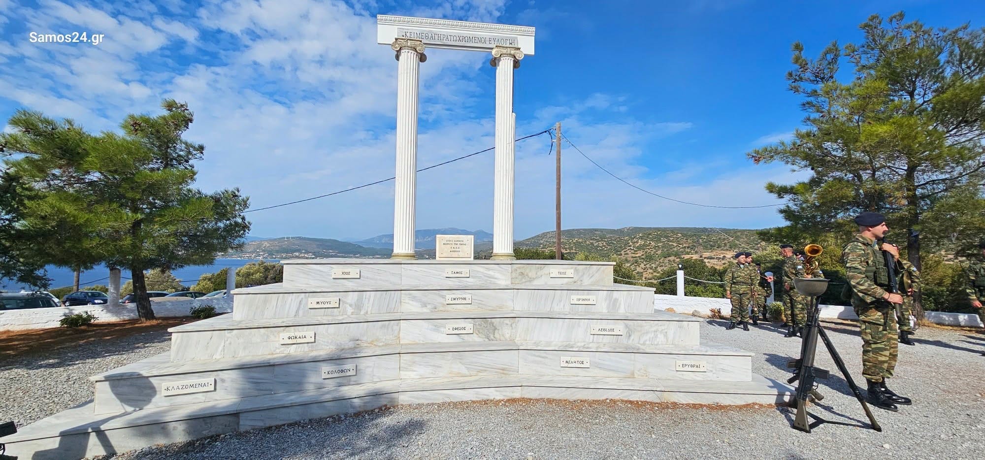 Πυργάκι Ψιλής Άμμου: Δοξολογία και κατάθεση στεφάνων στη μνήμη των θυμάτων της Μικρασιατικής γενοκτονίας