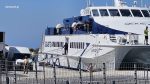 Το ταχύπλοο Express Jet της Seajets στο λιμάνι της Σάμου